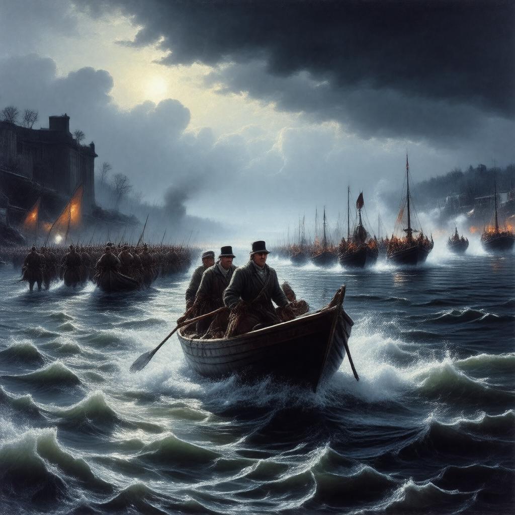Crossing of the Delaware River